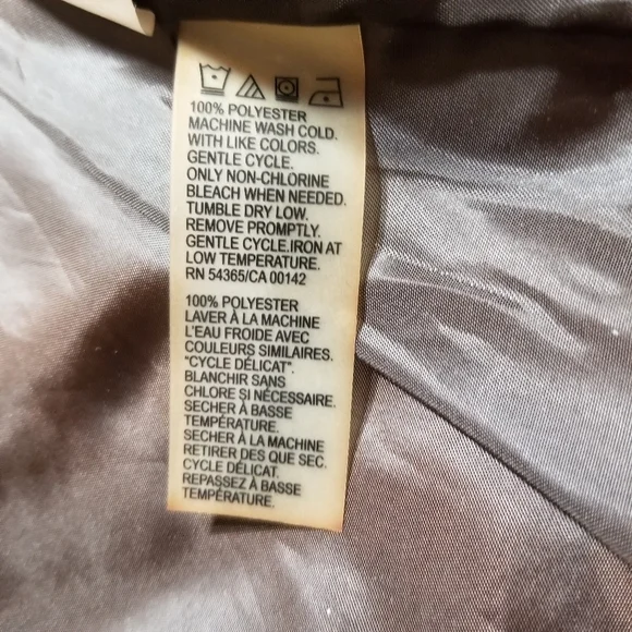 Alia Orange And Brown zip Up Size 12 petite vest - Picture 8 of 8